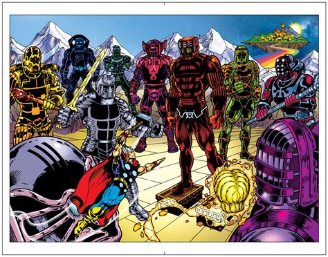 celestials marvel comics